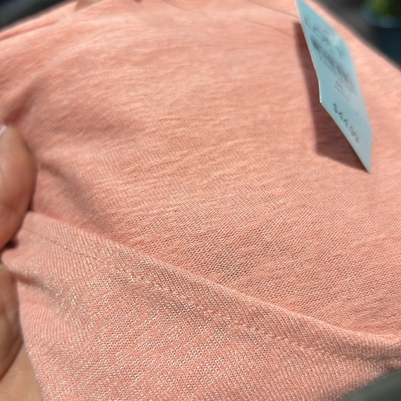 LOFT Peplum Waist,Ruffle sleeve,v-neck,lightweight summer/spring pullover - Picture 9 of 9